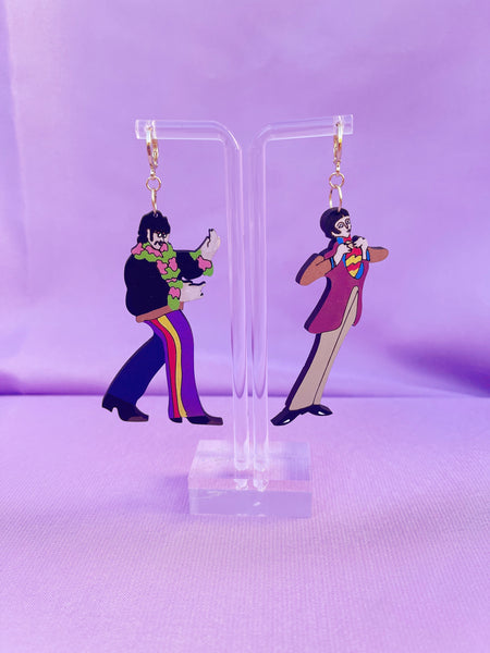 Yellow Submarine Earrings